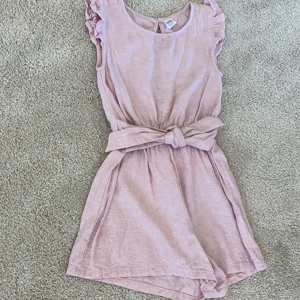 Harper canyon girls romper pink